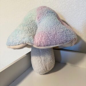 Room 2 Room Tie Dye Pink Purple Mushroom Pillow Plush Decor